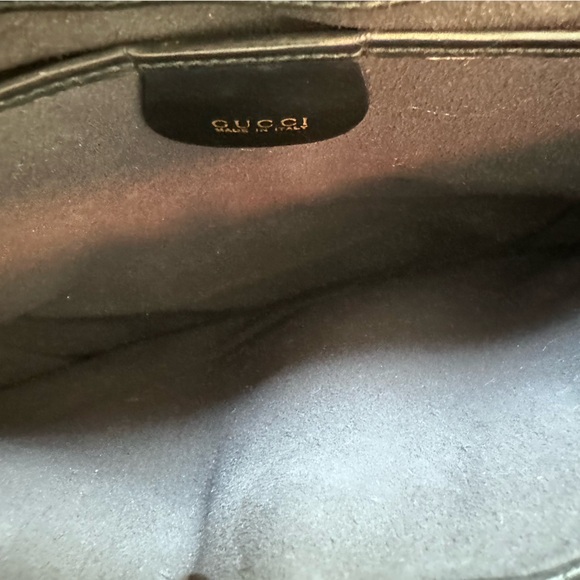 Gucci D-RING LEATHER HANDBAG GUC - Picture 12 of 17